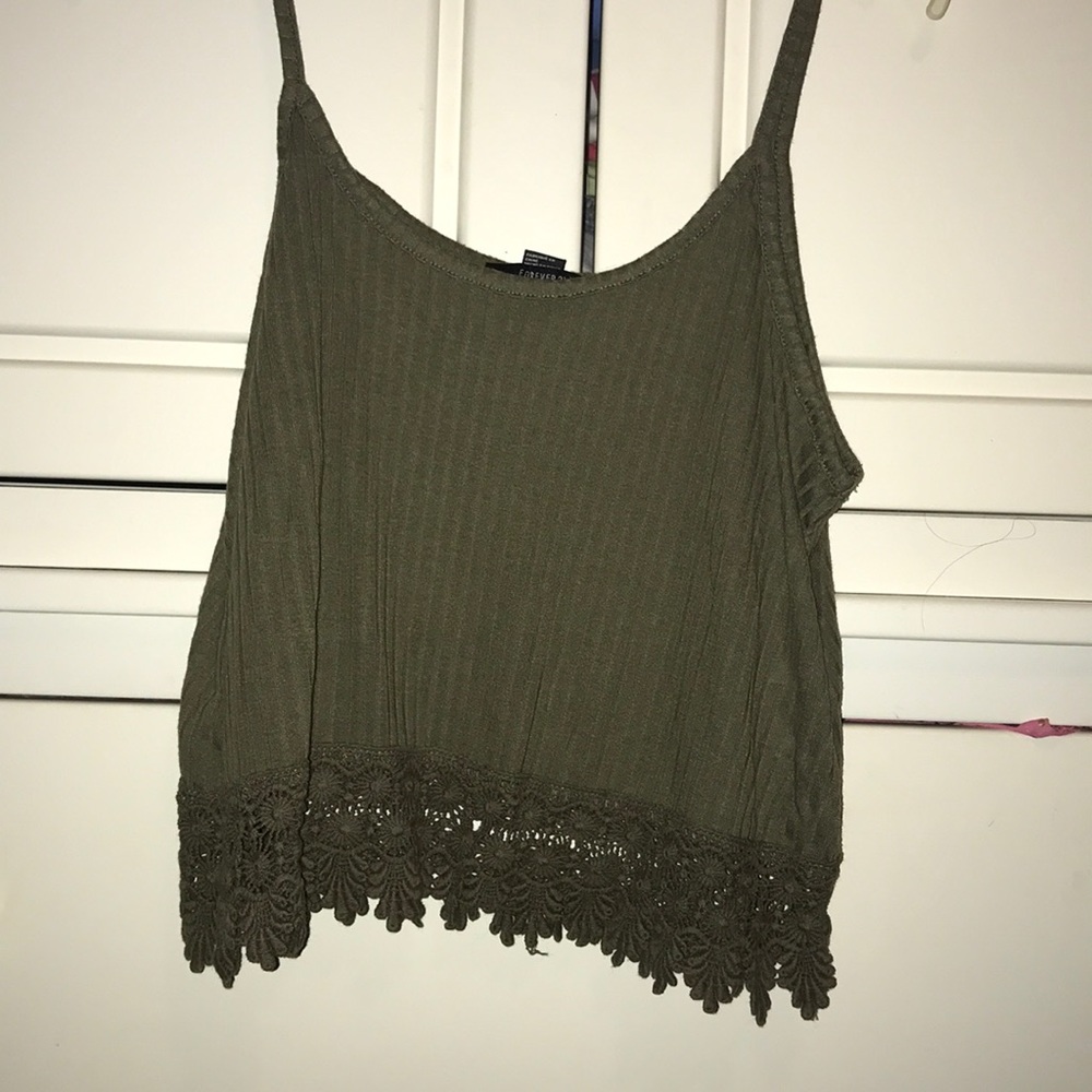 Green cami